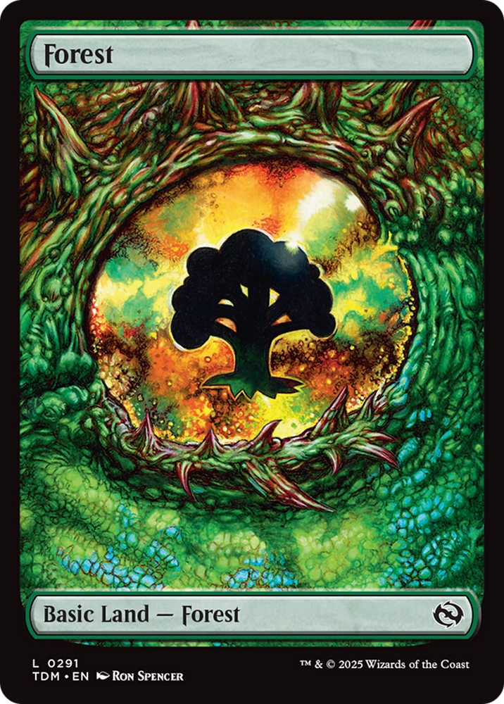 Forest (TDM-291) - Tarkir: Dragonstorm