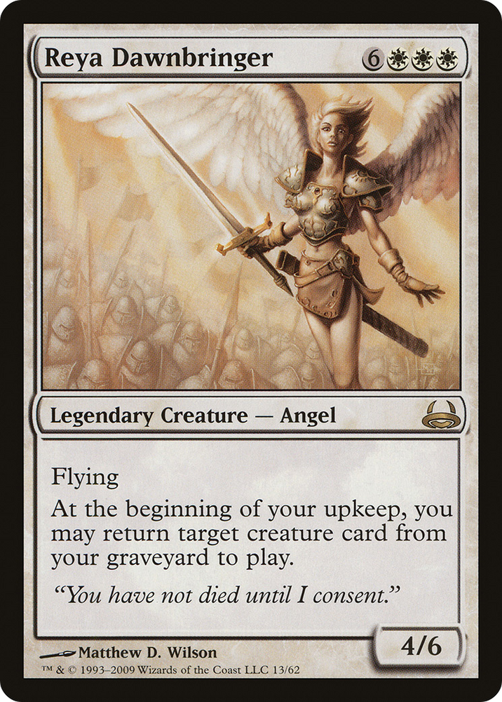 Reya Dawnbringer [Duel Decks: Divine vs. Demonic]