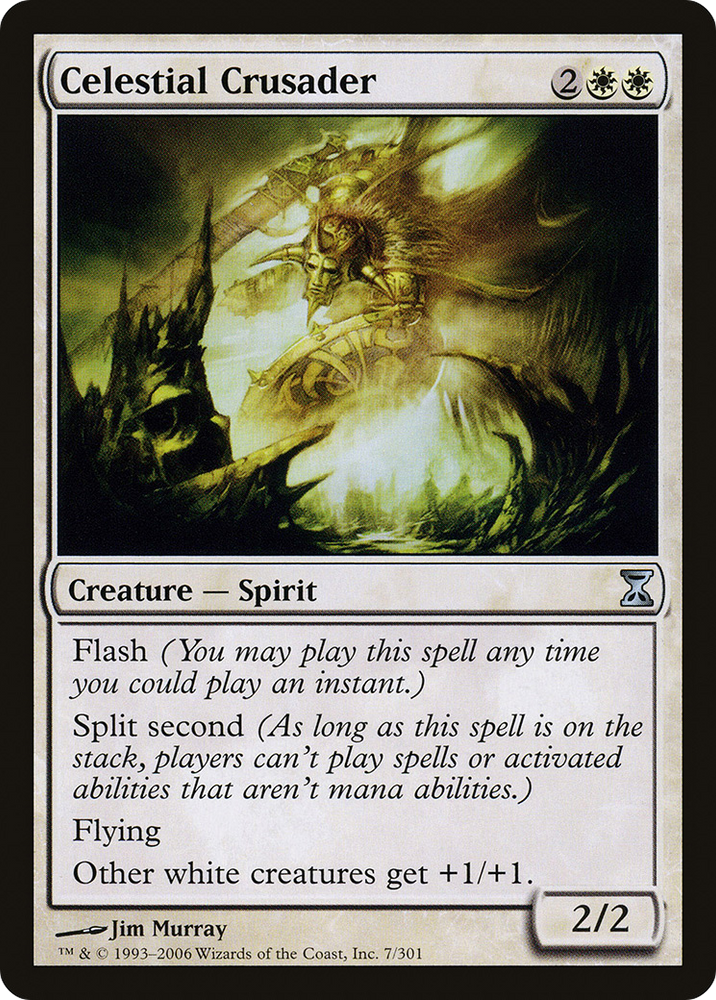 Celestial Crusader [Time Spiral]