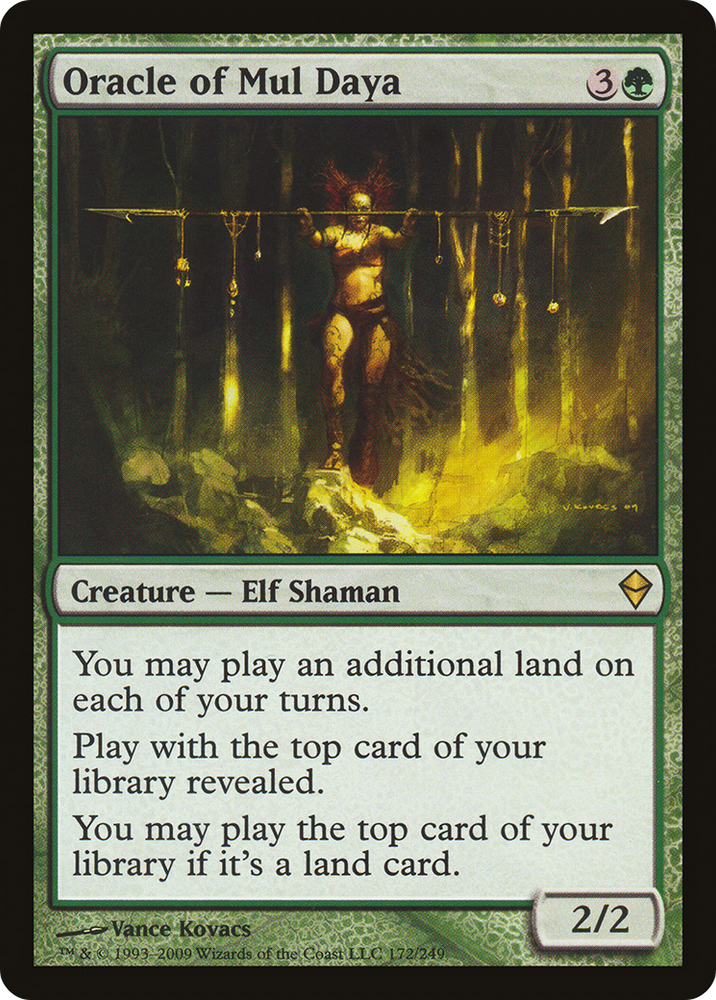 Oracle of Mul Daya [Zendikar]