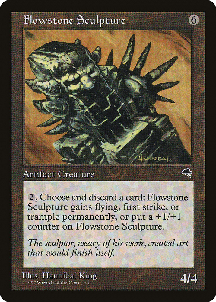 Flowstone Sculpture [Tempest]