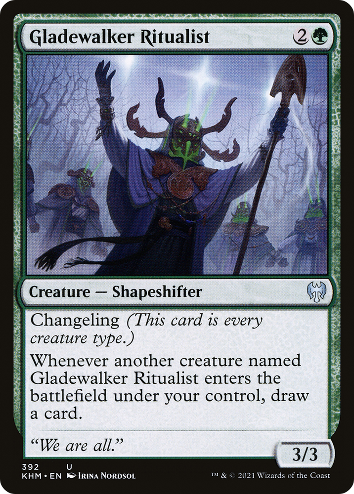 Gladewalker Ritualist [Kaldheim]