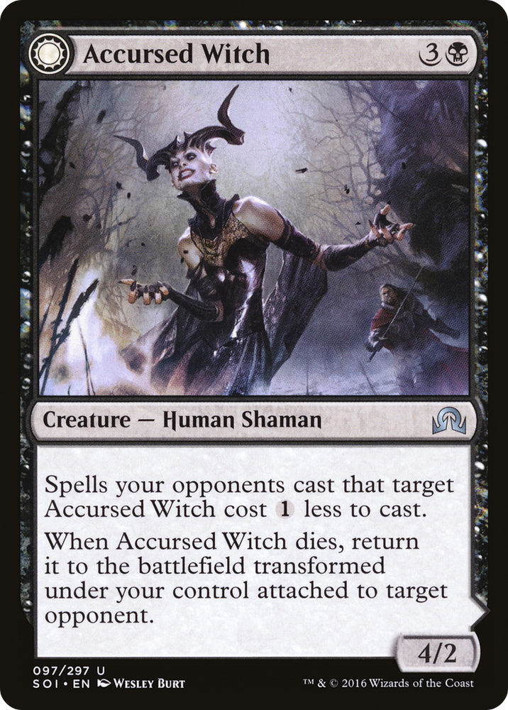 Accursed Witch // Infectious Curse [Shadows over Innistrad]