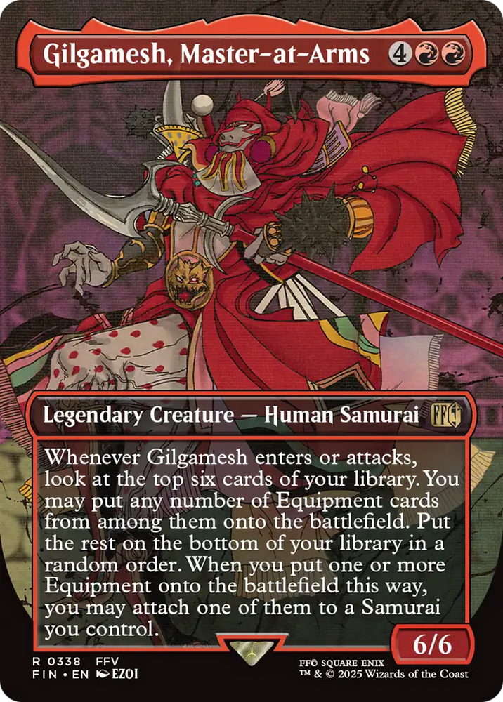 Gilgamesh, Master-at-Arms (FIN-338) - FINAL FANTASY (Borderless)