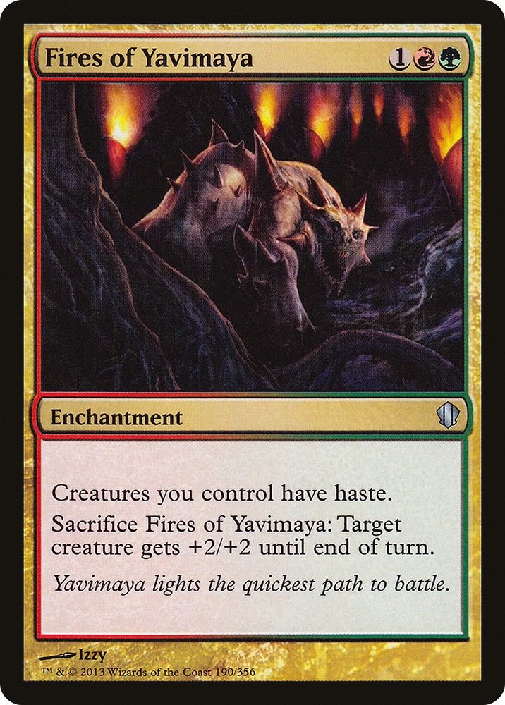 Fires of Yavimaya [Commander 2013]