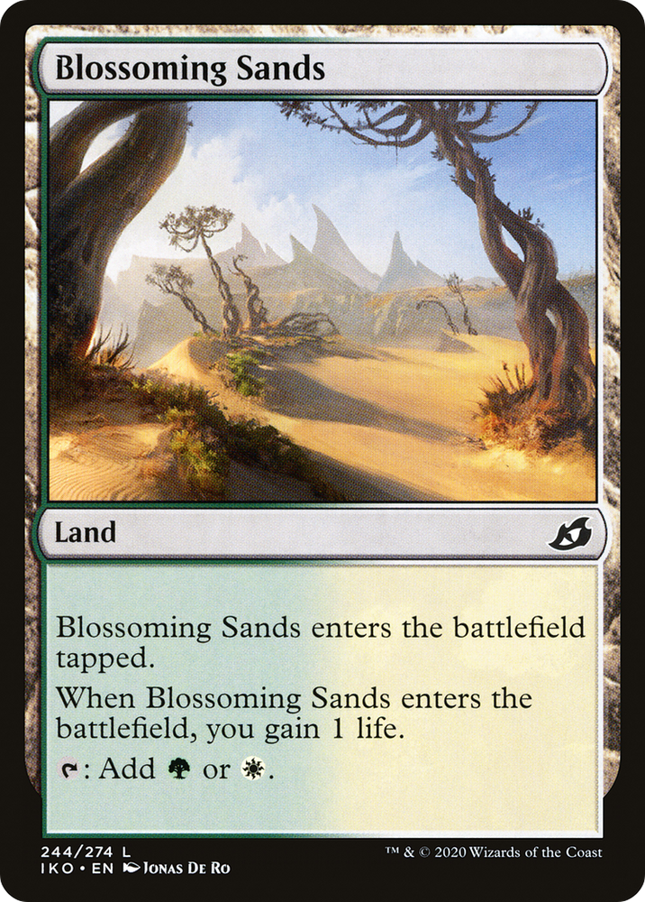 Blossoming Sands [Ikoria: Lair of Behemoths]