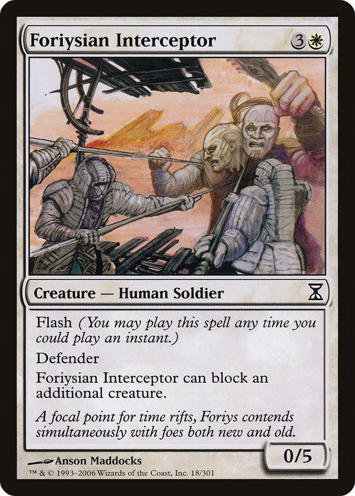 Foriysian Interceptor [Time Spiral]