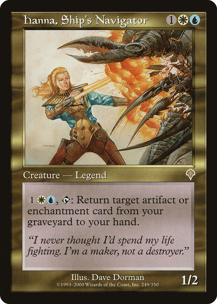 Hanna, Ship's Navigator [Invasion]