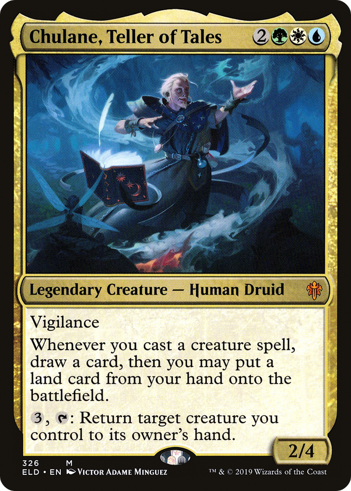 Chulane, Teller of Tales [Throne of Eldraine]