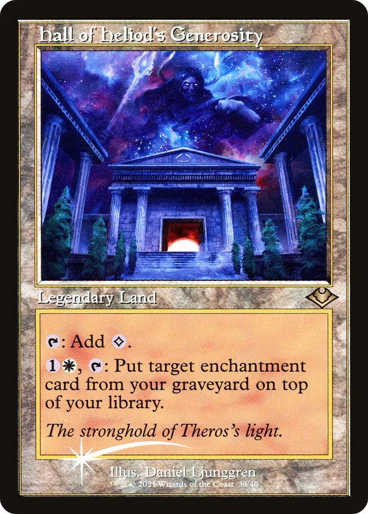 Hall of Heliod's Generosity (Retro) [Modern Horizons]