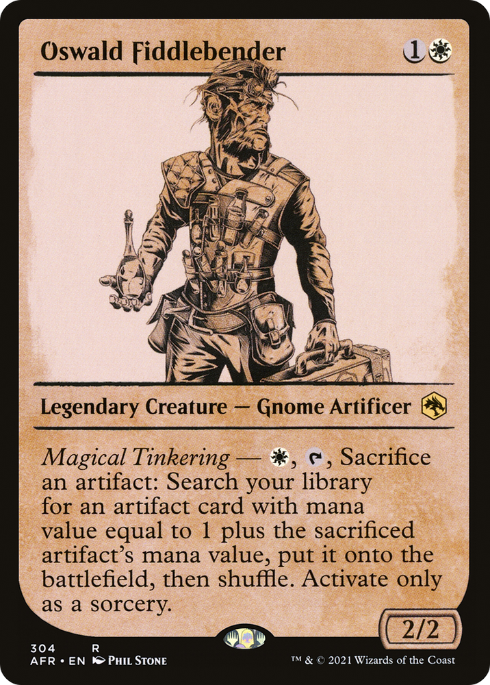 Oswald Fiddlebender (Showcase) [Dungeons & Dragons: Adventures in the Forgotten Realms]