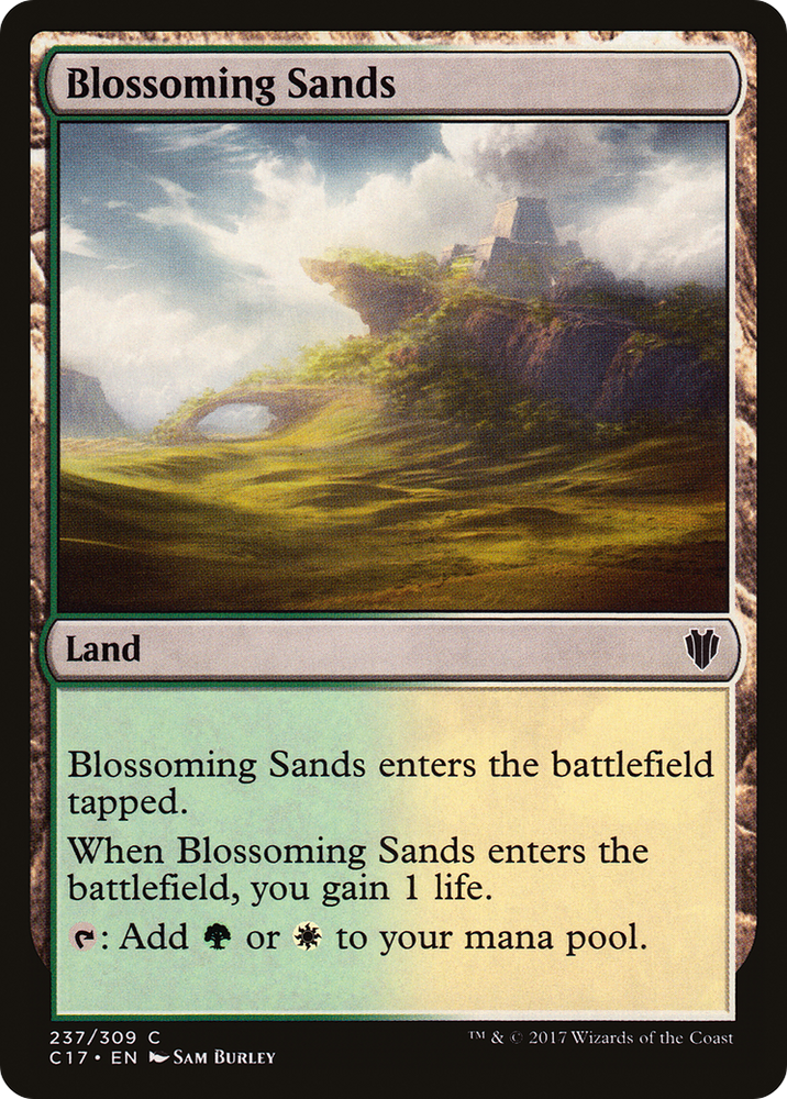 Blossoming Sands [Commander 2017]
