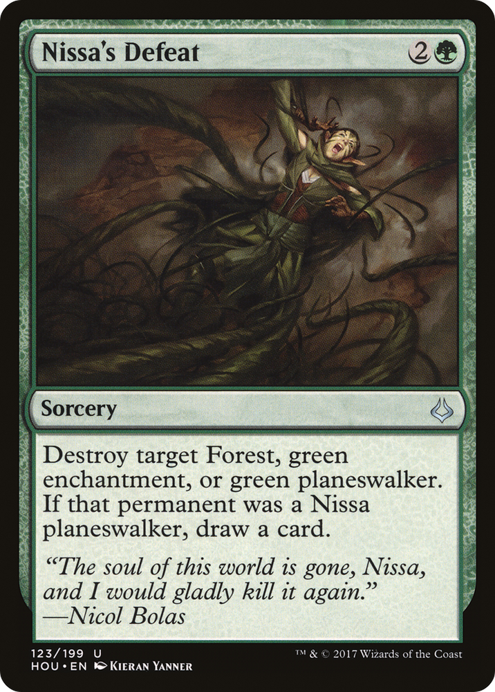 Nissa's Defeat [Hour of Devastation]