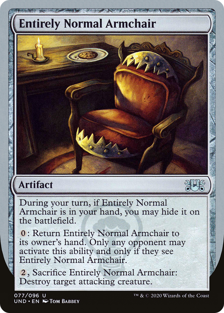 Entirely Normal Armchair [Unsanctioned]