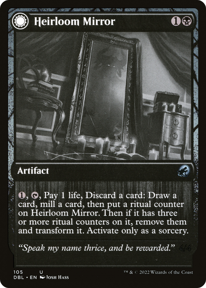 Heirloom Mirror // Inherited Fiend [Innistrad: Double Feature]
