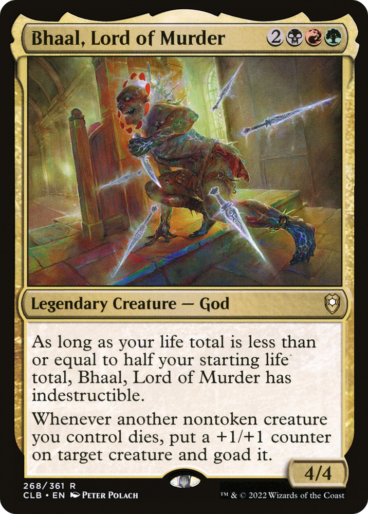 Bhaal, Lord of Murder [Commander Legends: Battle for Baldur's Gate]