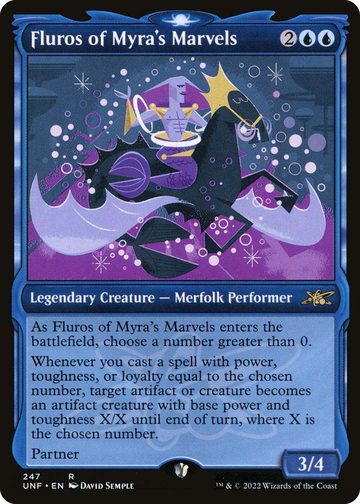 Fluros of Myra's Marvels (Showcase) [Unfinity]