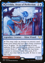 Uvilda, Dean of Perfection // Nassari, Dean of Expression [Strixhaven: School of Mages]