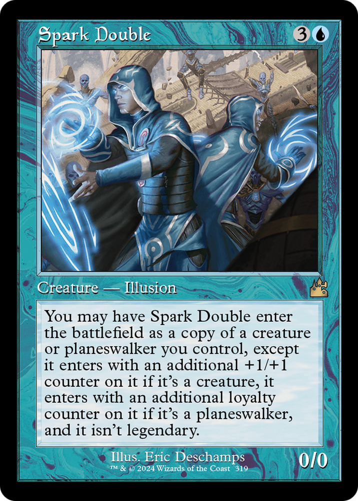 Spark Double (Retro Frame) [Ravnica Remastered]