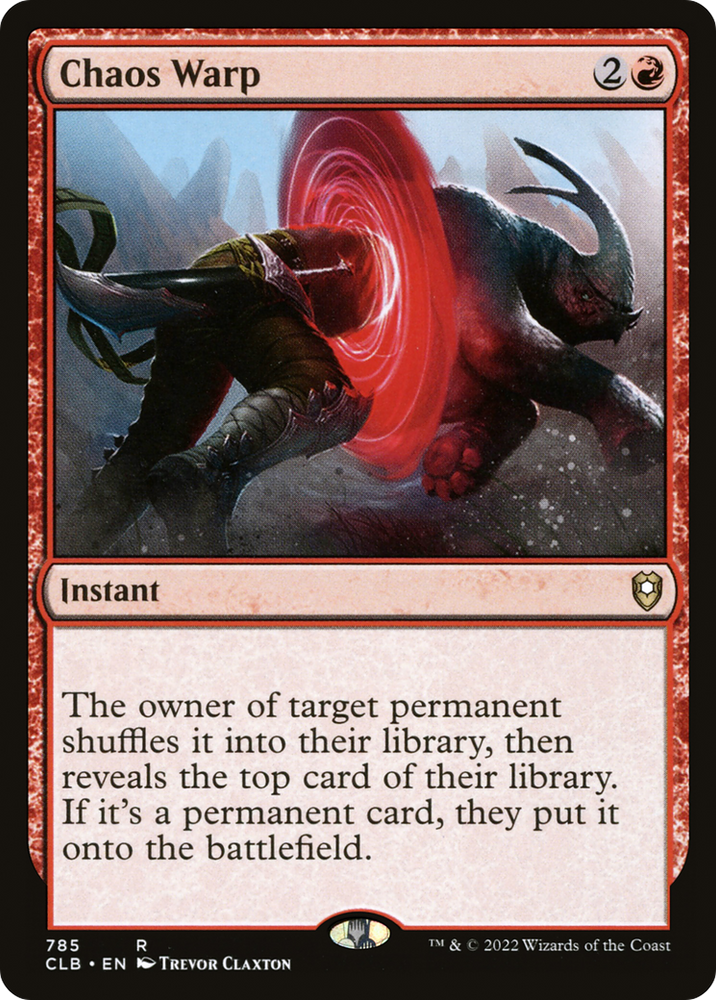 Chaos Warp [Commander Legends: Battle for Baldur's Gate]