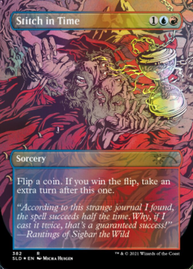 Stitch in Time // Stitch in Time (Borderless) [Secret Lair Drop Series]