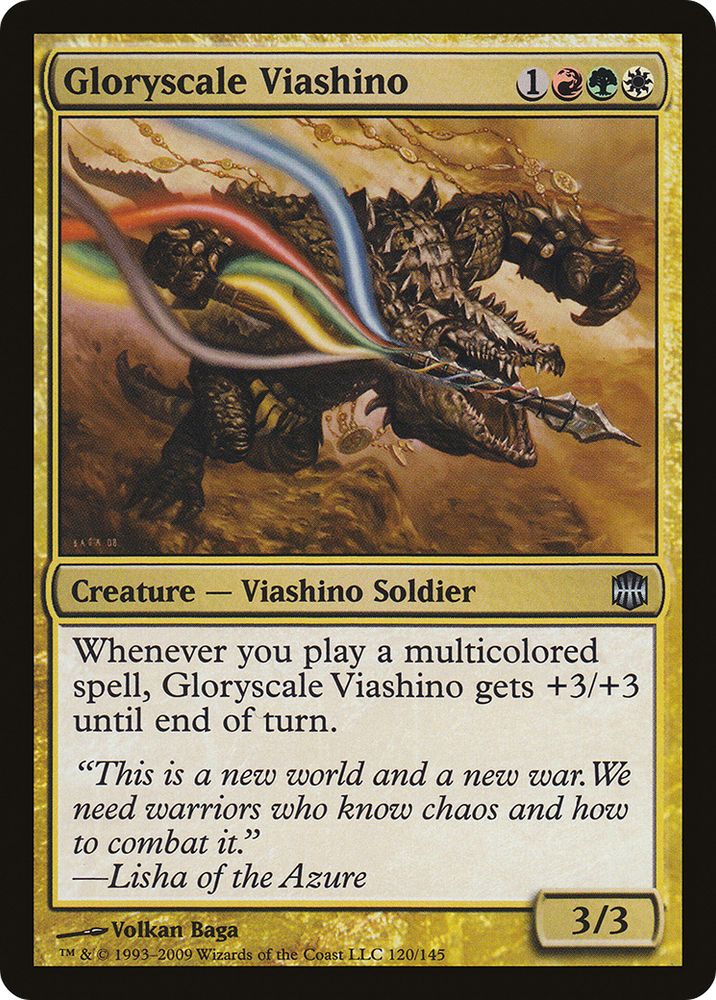 Gloryscale Viashino [Alara Reborn]