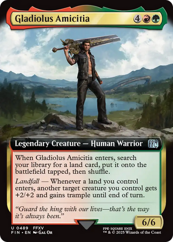 Gladiolus Amicitia (FIN-489) - FINAL FANTASY: (Extended Art)