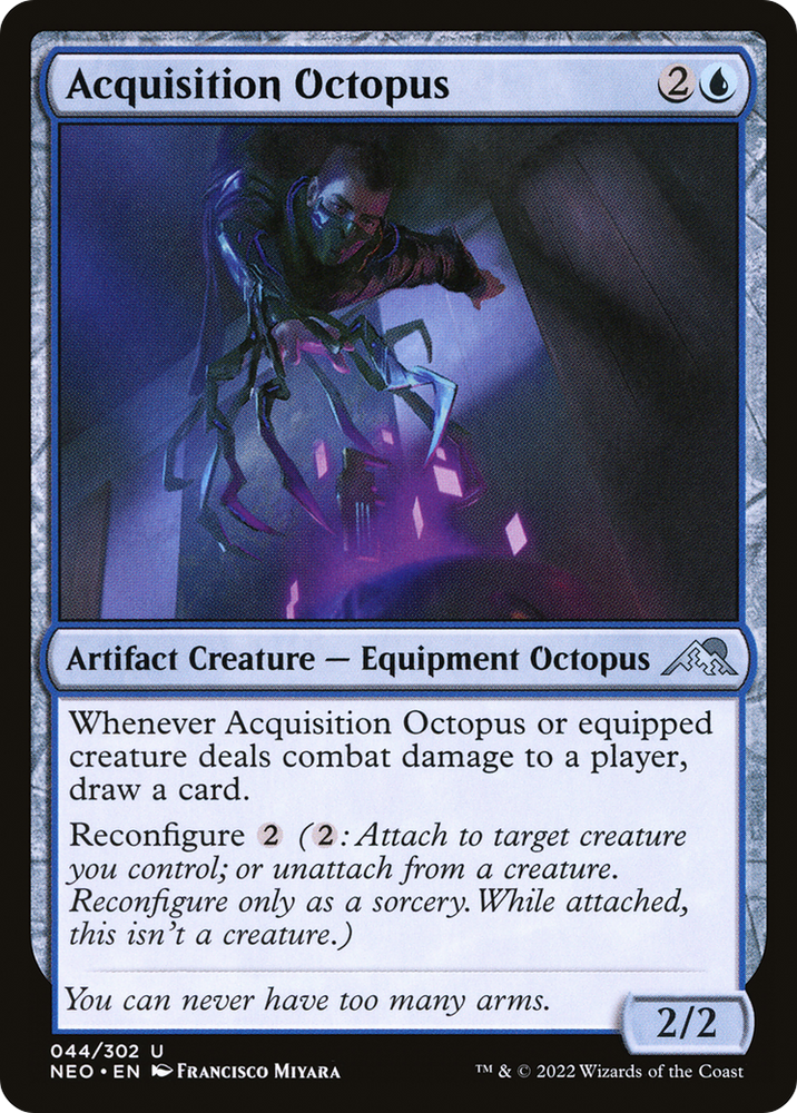 Acquisition Octopus [Kamigawa: Neon Dynasty]