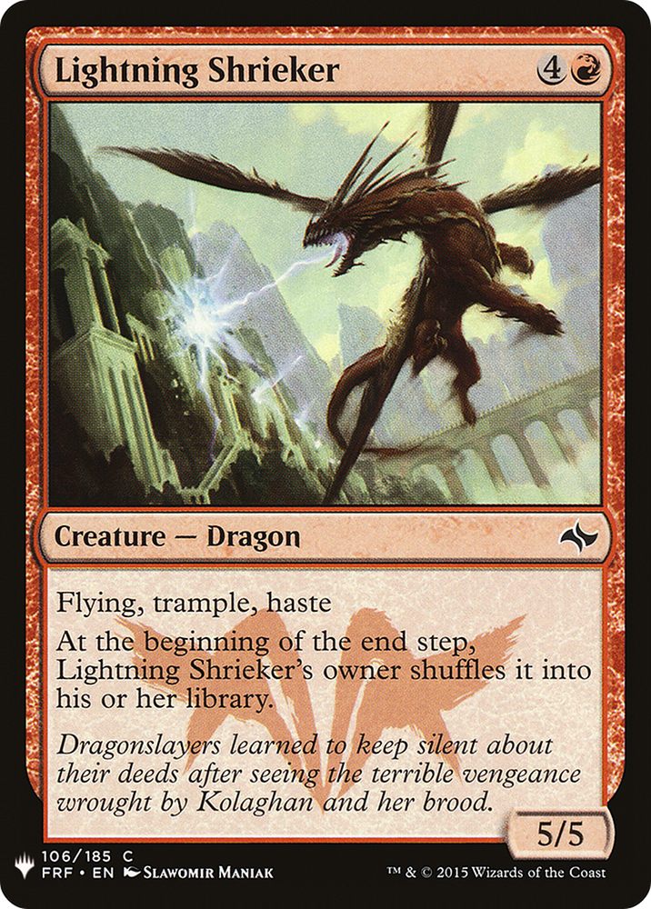 Lightning Shrieker [Mystery Booster]
