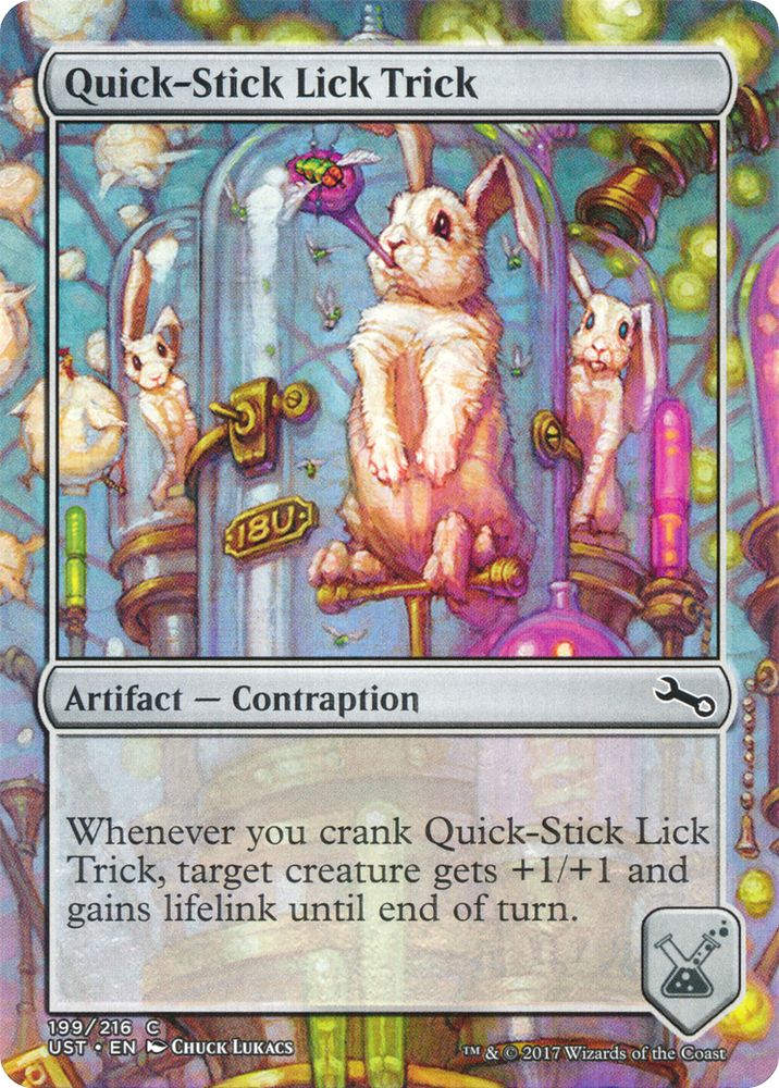 Quick-Stick Lick Trick [Unstable]