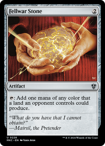 Fellwar Stone [Murders at Karlov Manor Commander]