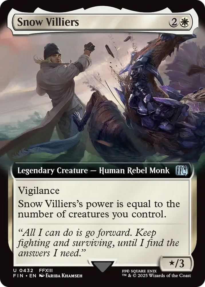 Snow Villiers (FIN-432) - FINAL FANTASY: (Extended Art)