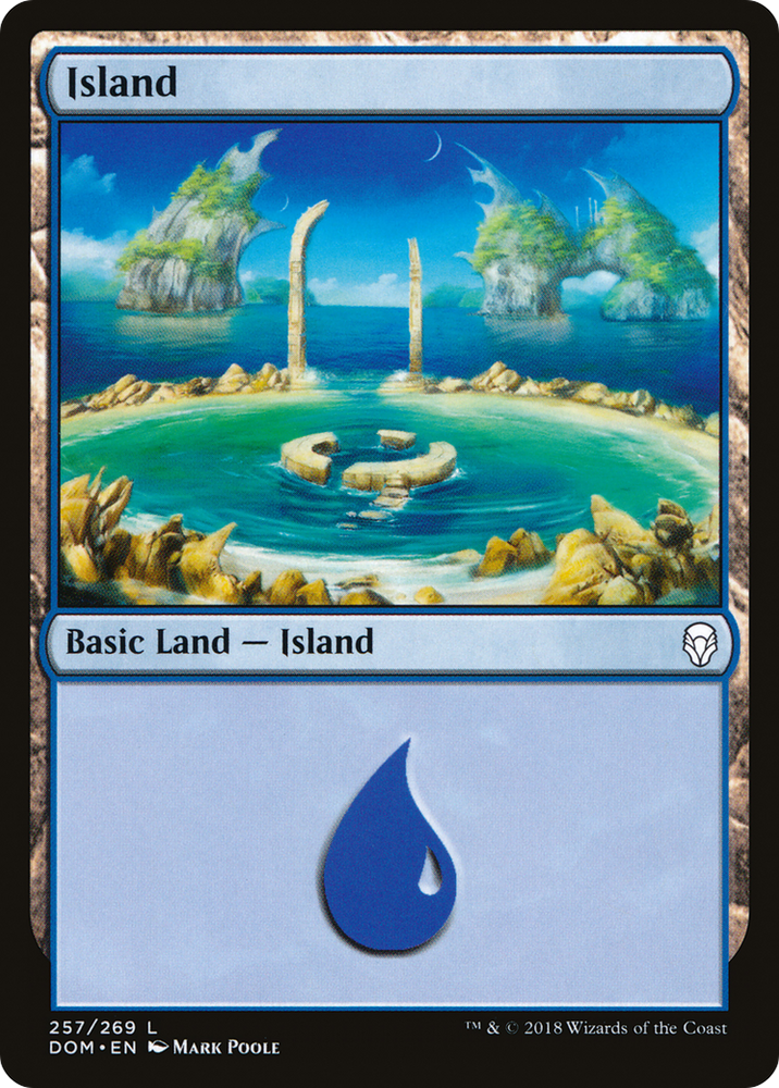 Island (257) [Dominaria]
