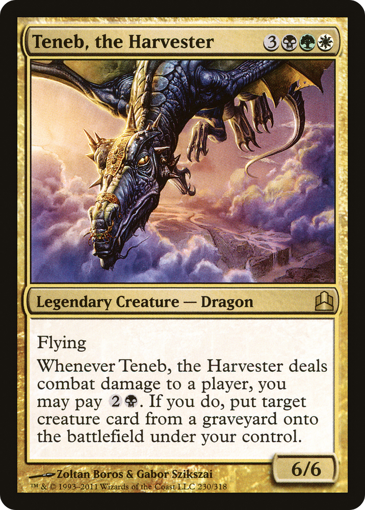 Teneb, the Harvester [Commander 2011]