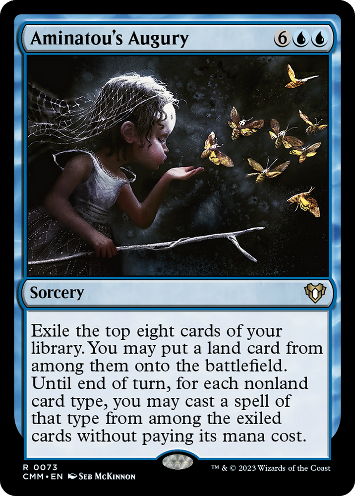 Aminatou's Augury [Commander Masters]