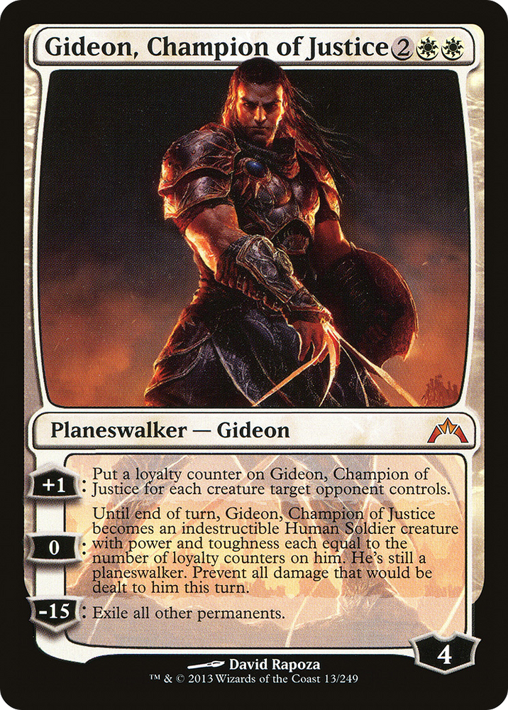 Gideon, Champion of Justice [Gatecrash]