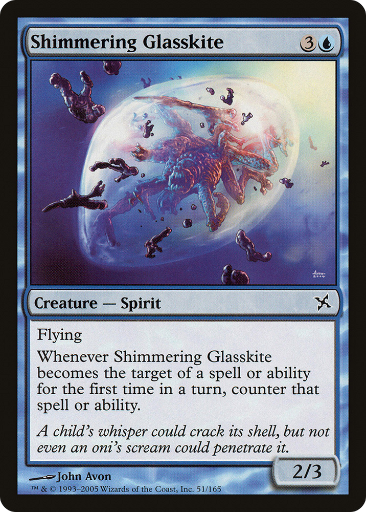 Shimmering Glasskite [Betrayers of Kamigawa]