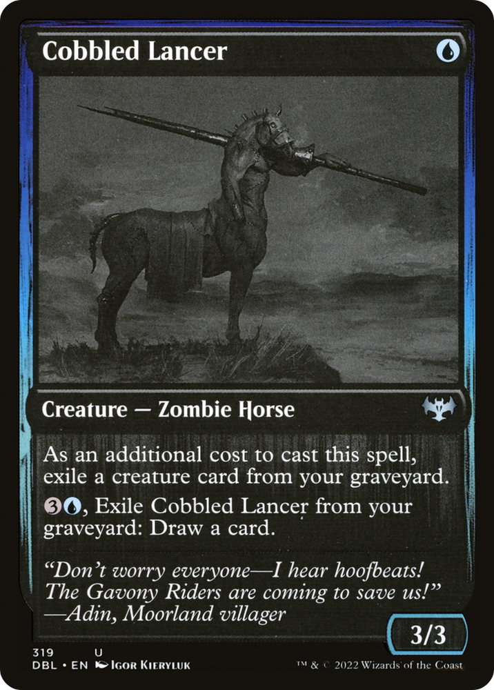 Cobbled Lancer [Innistrad: Double Feature]