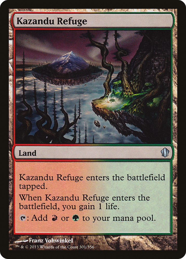 Kazandu Refuge [Commander 2013]