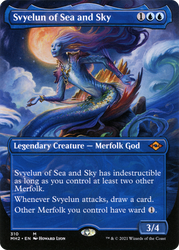 Svyelun of Sea and Sky (Borderless Alternate Art) [Modern Horizons 2]