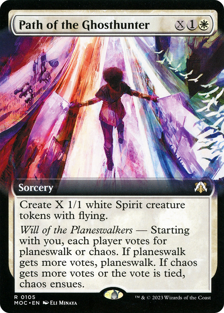 Path of the Ghosthunter (Extended Art) [March of the Machine Commander]