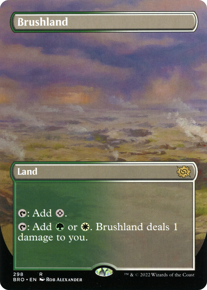 Brushland (Borderless Alternate Art) [The Brothers' War]