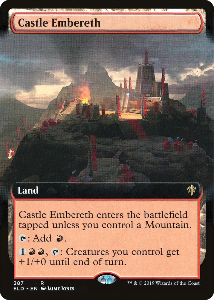 Castle Embereth (Extended Art) [Throne of Eldraine]