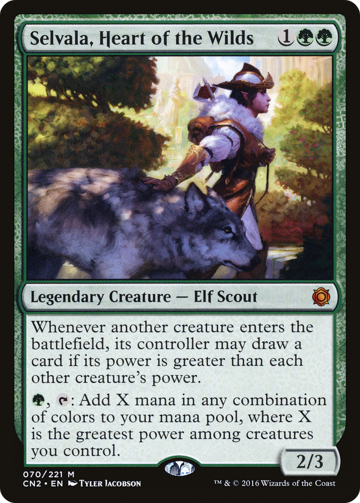 Selvala, Heart of the Wilds [Conspiracy: Take the Crown]