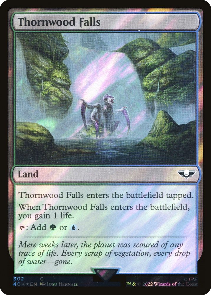 Thornwood Falls (Surge Foil) [Warhammer 40,000]
