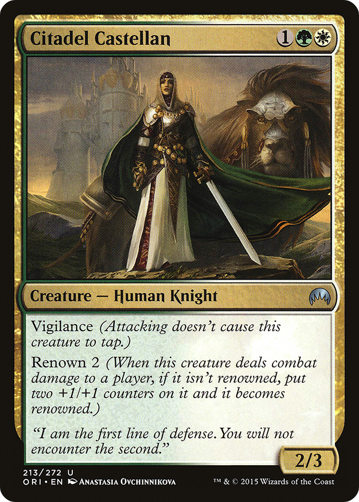 Citadel Castellan [Magic Origins]