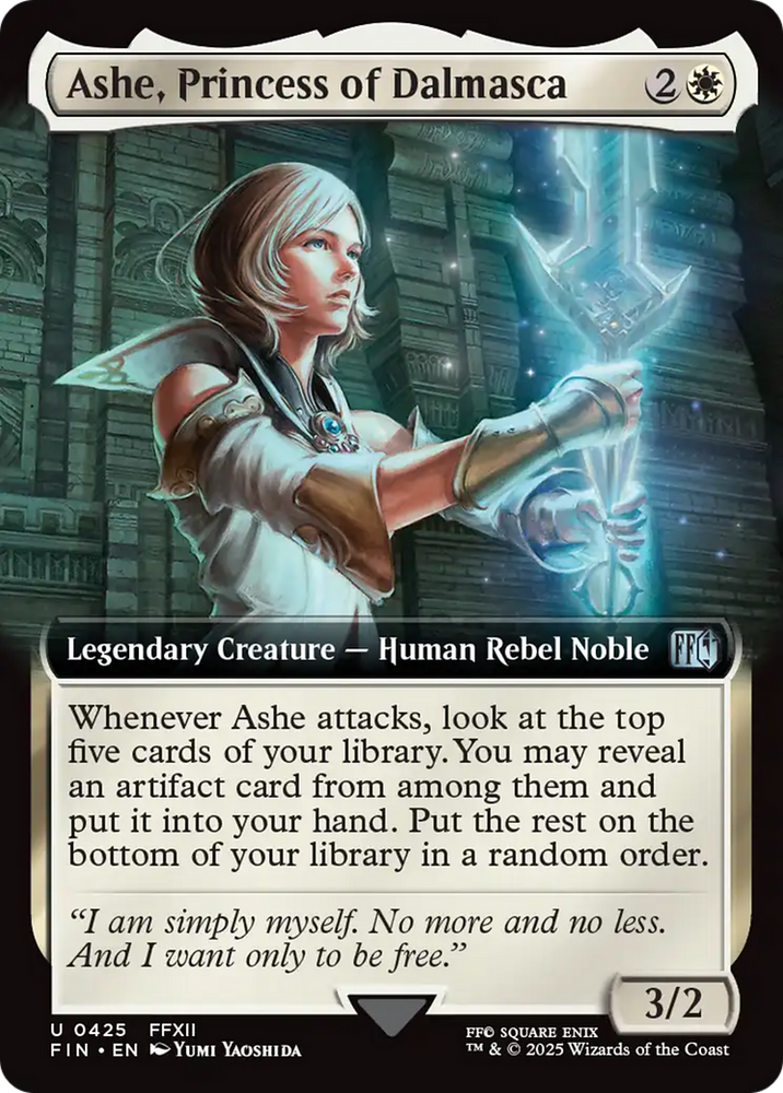 Ashe, Princess of Dalmasca (FIN-425) - FINAL FANTASY: (Extended Art) Foil