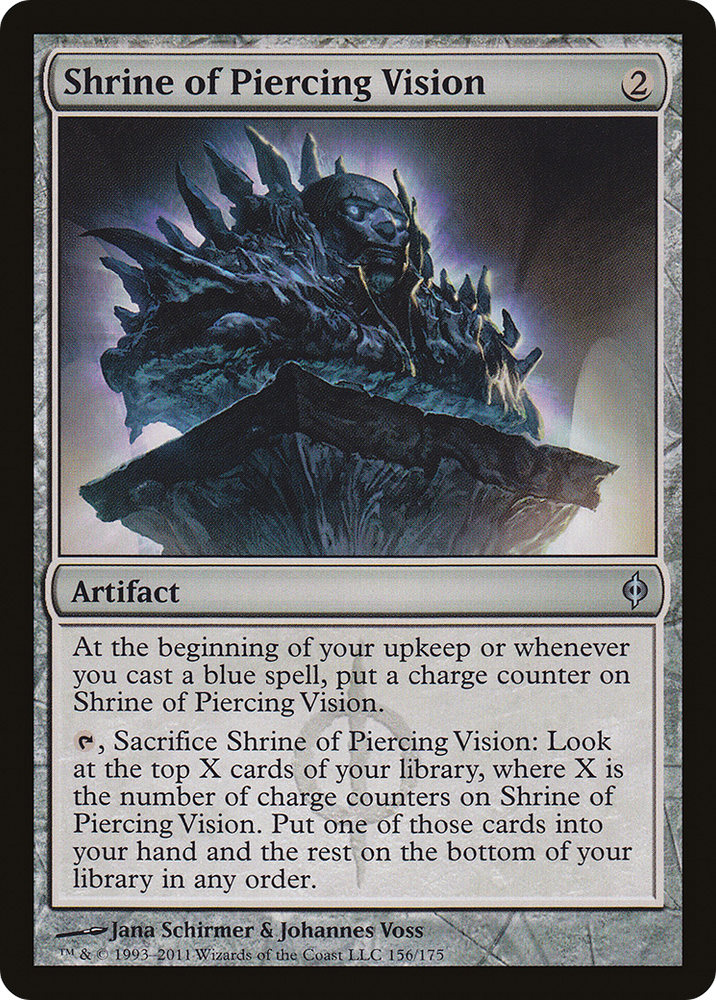 Shrine of Piercing Vision [New Phyrexia]