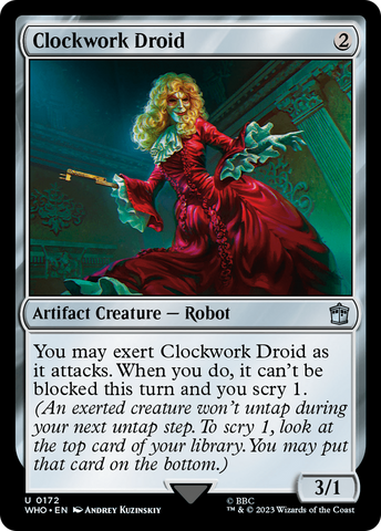 Clockwork Droid [Doctor Who]
