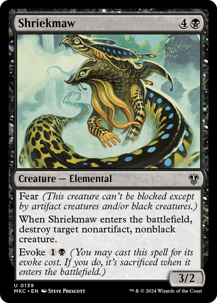 Shriekmaw [Murders at Karlov Manor Commander]